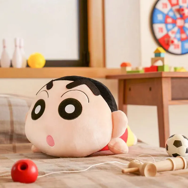 BANDAI Shinnosuke Nohara Ichiban Kuji, Crayon Shin Chan A Prize Dolls Plush Doll 40cm Height-1