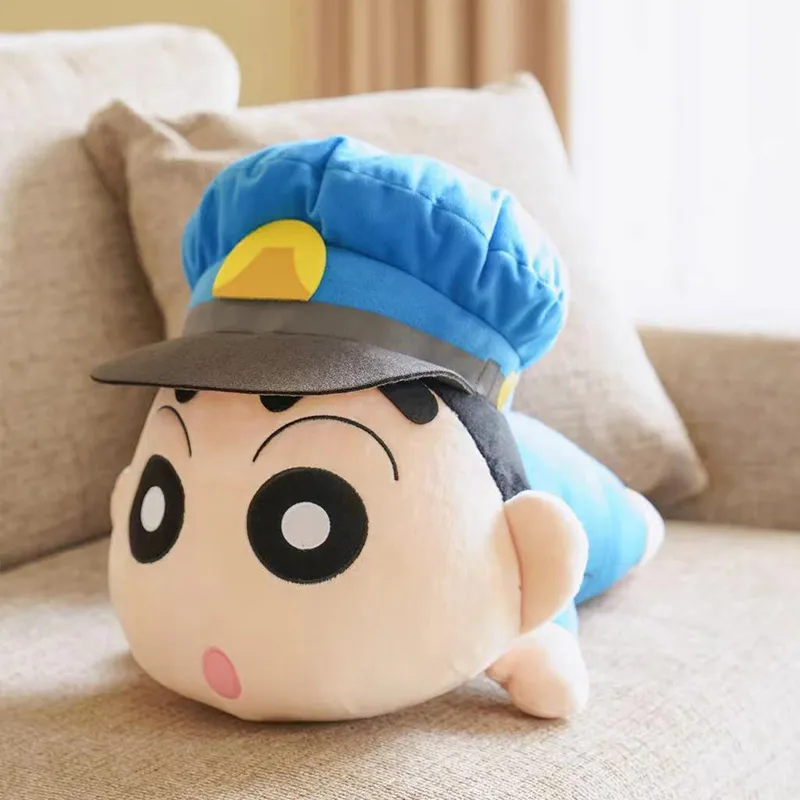 BANDAI Wild Field Shinji Ichiban Kuji Crayon Shin Chan Dolls Plush Doll 40cm High-1