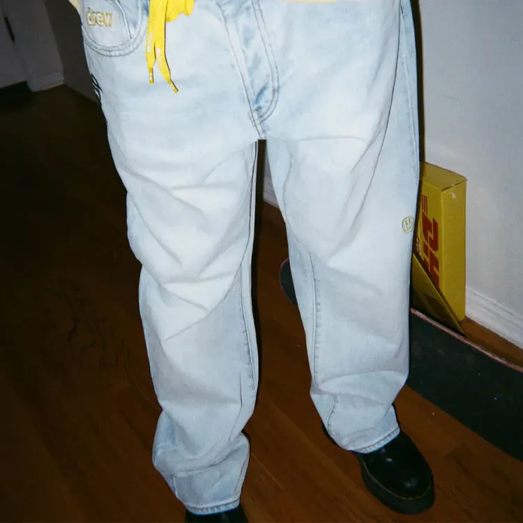 Drew House Wide Leg Jean-5