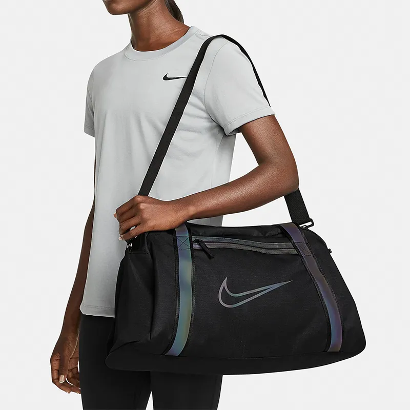 Nike Polyester Handbag Shoulder Bag Crossbody Bag Camping Bag Travel Bag Gym Bag Unisex Black-4