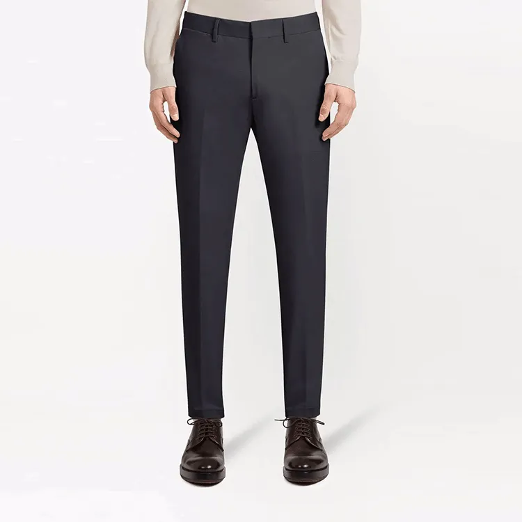 【PORTERNA】Market cotton trousers Belt straight-fit trousers - Women | MANGO USA