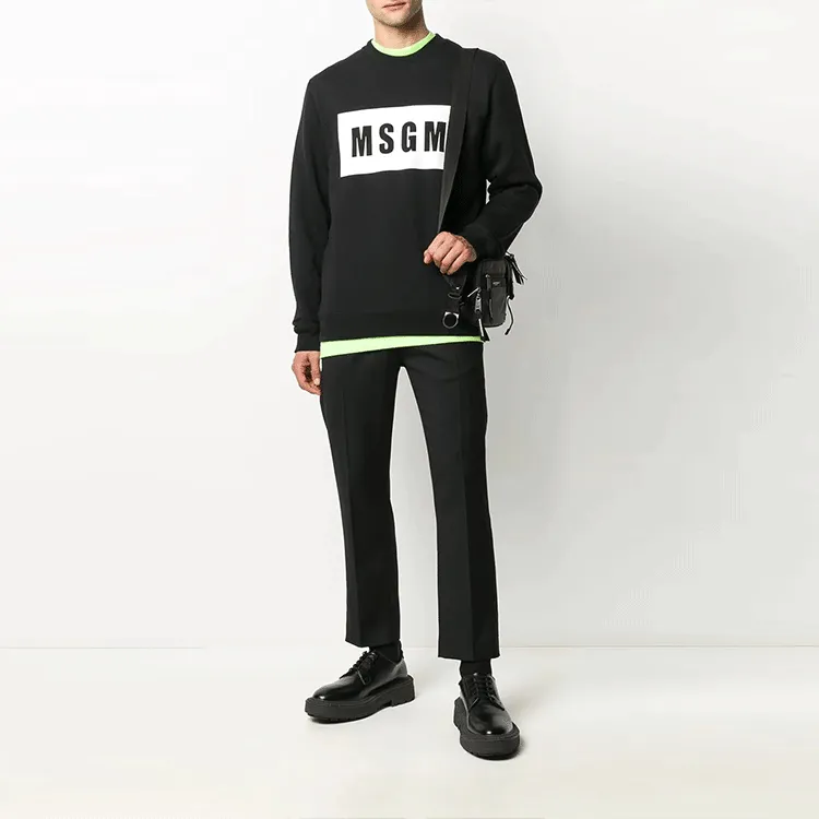 MSGM Logo print Sweatshirt-1