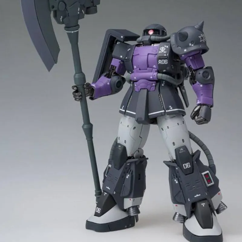 BANDAI FIX Zaku Alloy, High Mobility Type 2, Triple Star Black Assembled Models 12.5cm-2