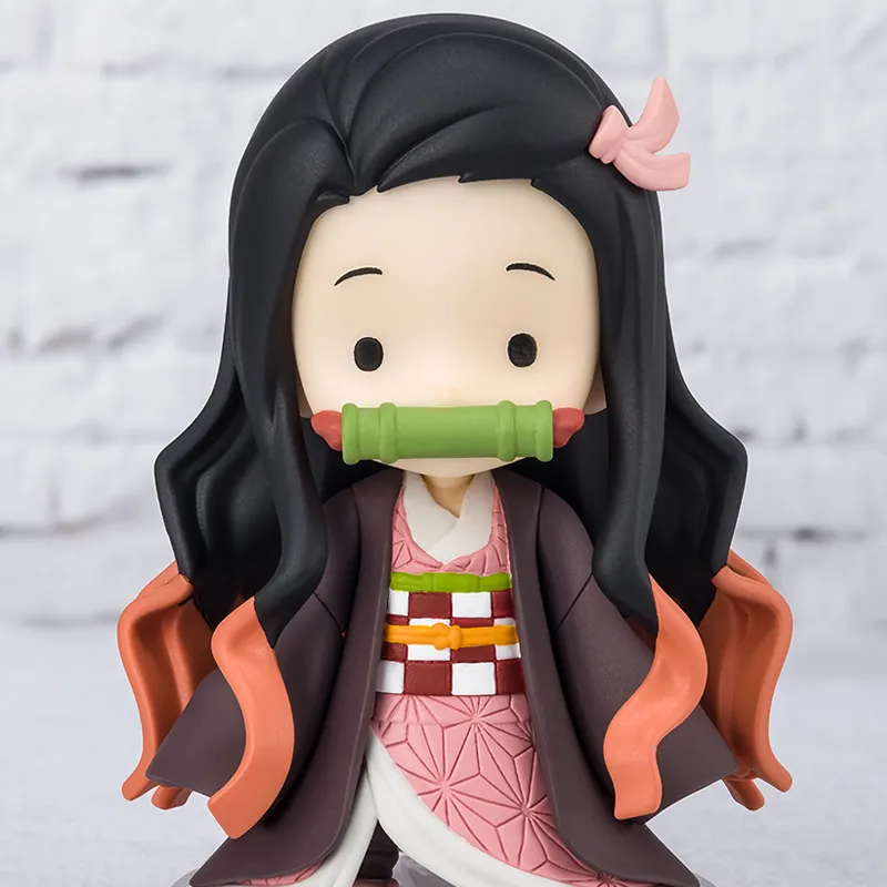 BANDAI Japan Demon Slayer Kimetsu No Yaiba Figuarts Mini Little Nezuko Collectible Pvc Figure-1