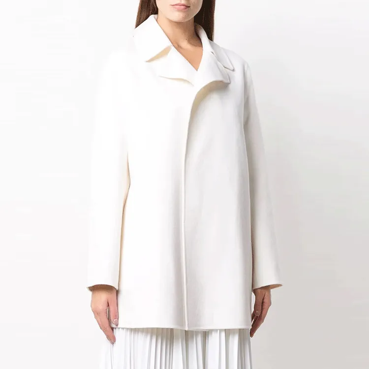 THEORY Coats Women's White-2