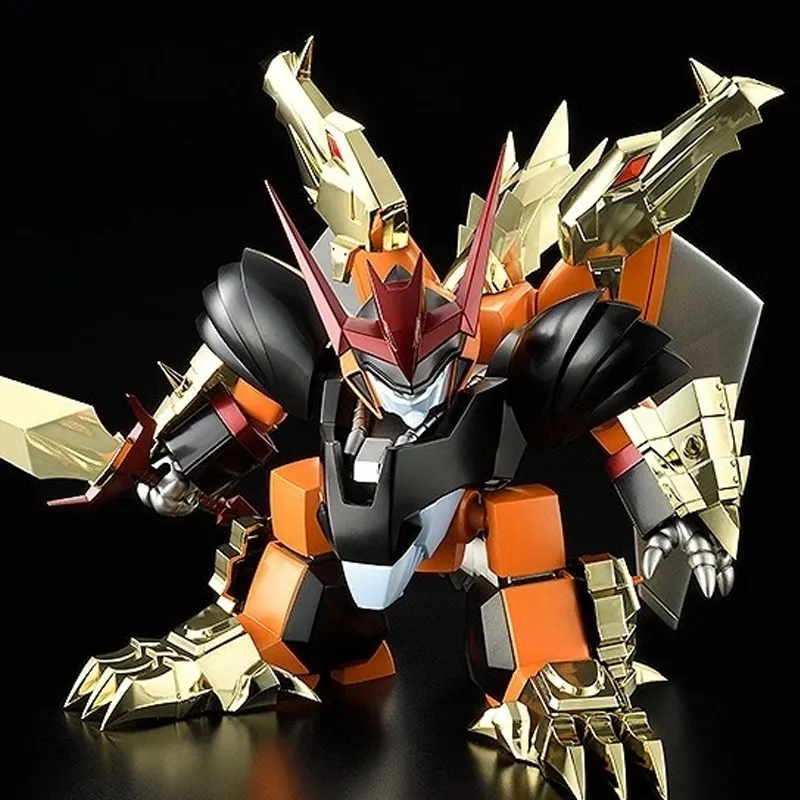 MAX Factory PLAMAX Demon God Heroes Series Shadow Radiant Iron Cloak Evil Tiger Pill Model Kits 8cm-1