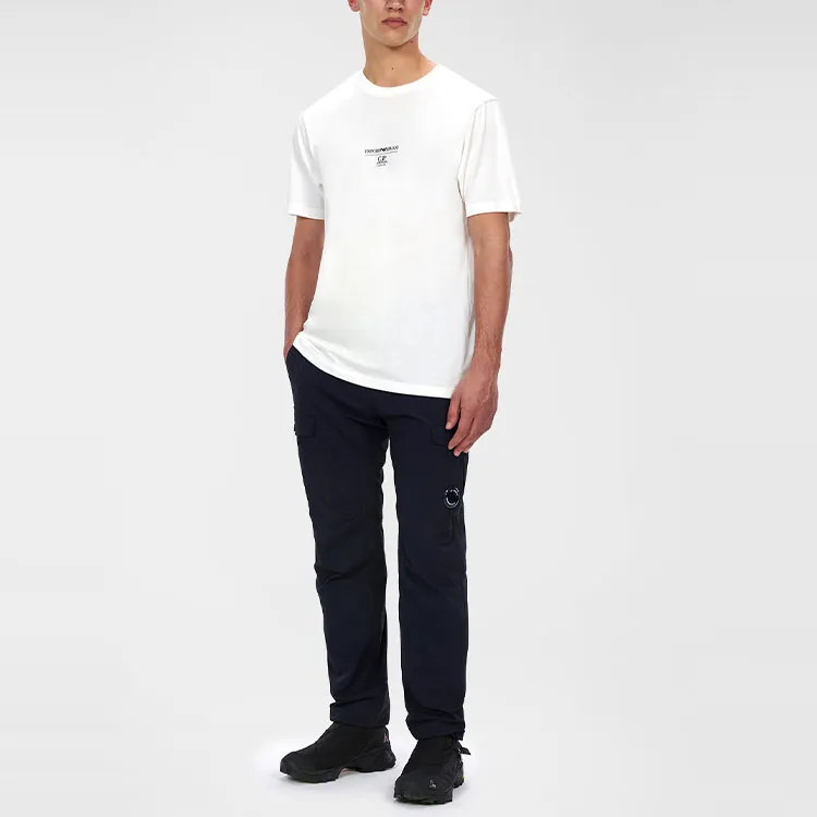 Emporio Armani X C.P.Company T-Shirts Men White-2