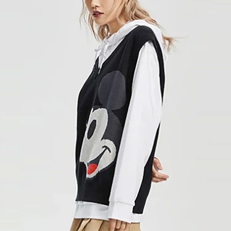 Disney X LINING Tank Tops Women's Black-3