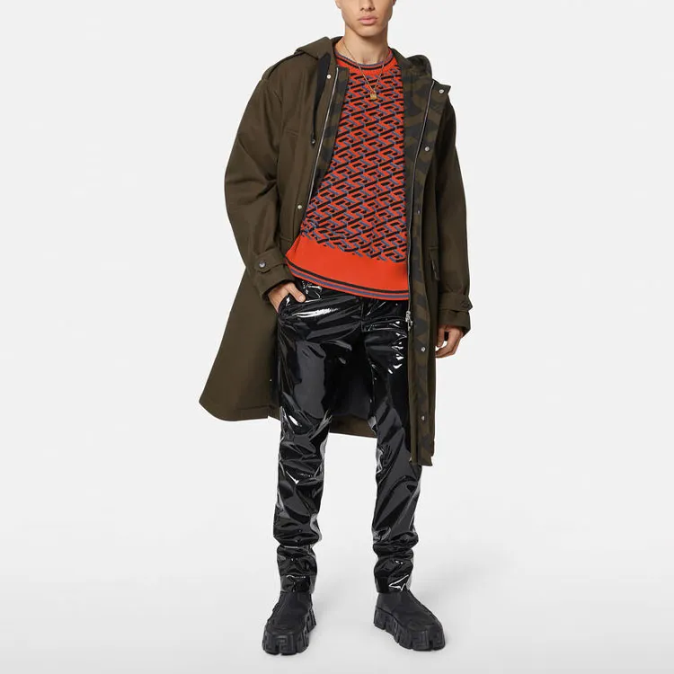 VERSACE Sweaters Men Red-2