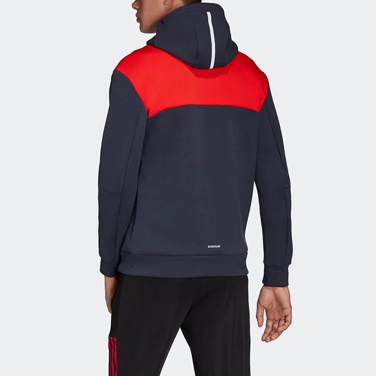 Adidas Bayern Munich Jacket Men's Deep Navy Blue Blue-1