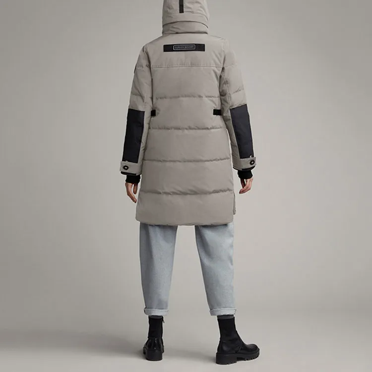 Canada Goose Bennett Collection Down Jackets Women's Lime Gray-5