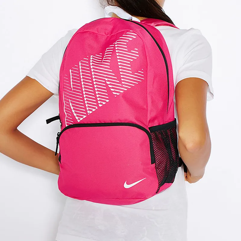 Nike Polyester Backpack Regular Unisex Rose Red-4