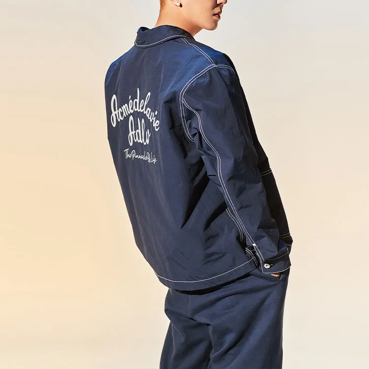 Acme De La Vie/ADLV SS22 Denim Jacket Unisex Navy-4