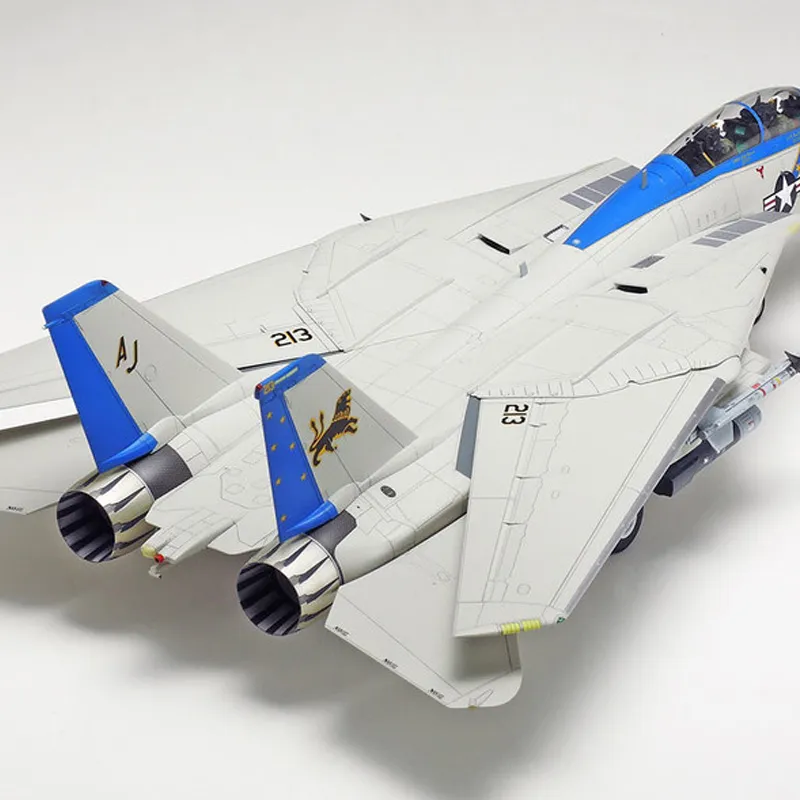 Tamiya 1 48 Plane Collection, Grumman F 14D Tomcat, Length 39.8cm Model Kits 8cm-1