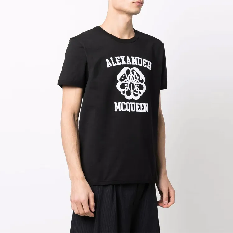Alexander McQueen T Shirt Men's Black-3