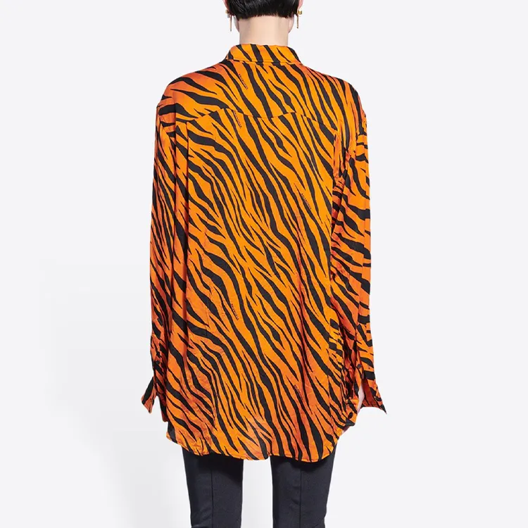 Balenciaga Shirts Women's Orange-4