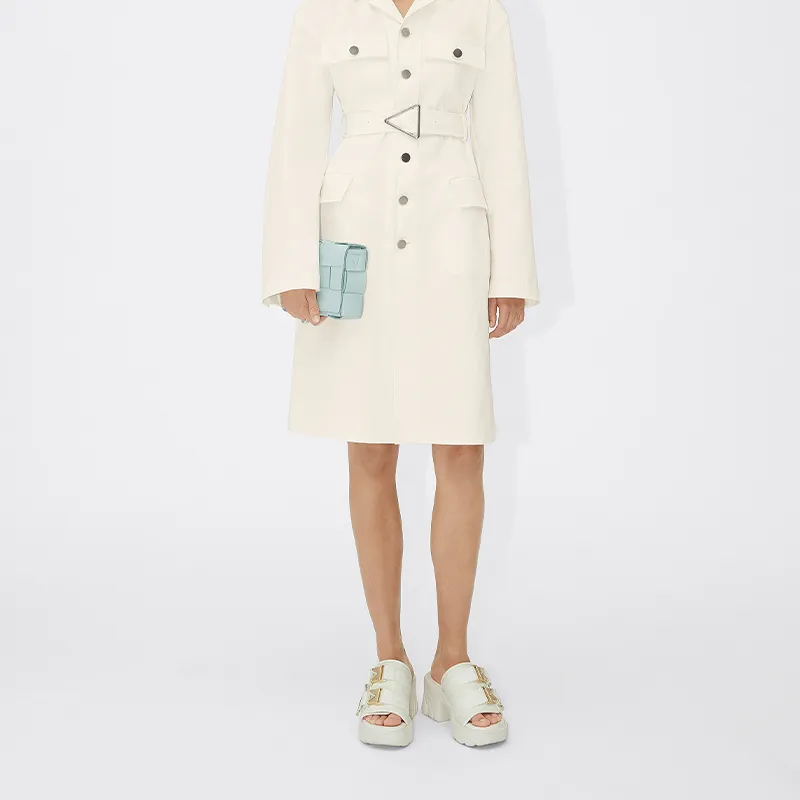 Bottega Veneta Intreccio Cassette Teal Washed-4