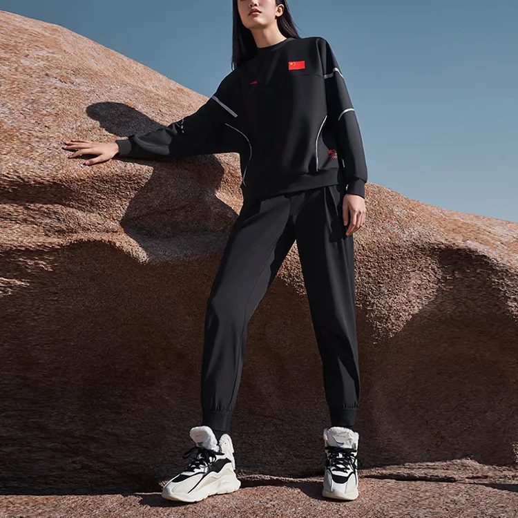ANTA Sweatshirts Women's Black-6