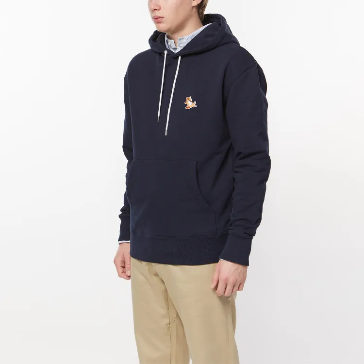 Maison Kitsune Chillax Fox Patch Classic Hoodie-4