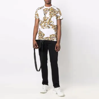 VERSACE JEANS COUTURE SS22 T Shirt Men's White