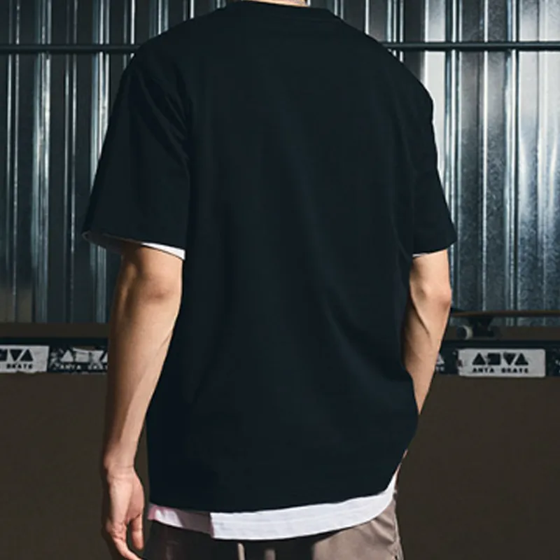 Anta T-Shirt Unisex Basic Black-3