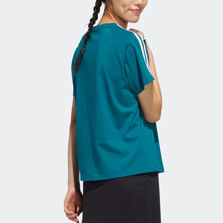 Adidas Neo T Shirt Women's Water Duck Green-1