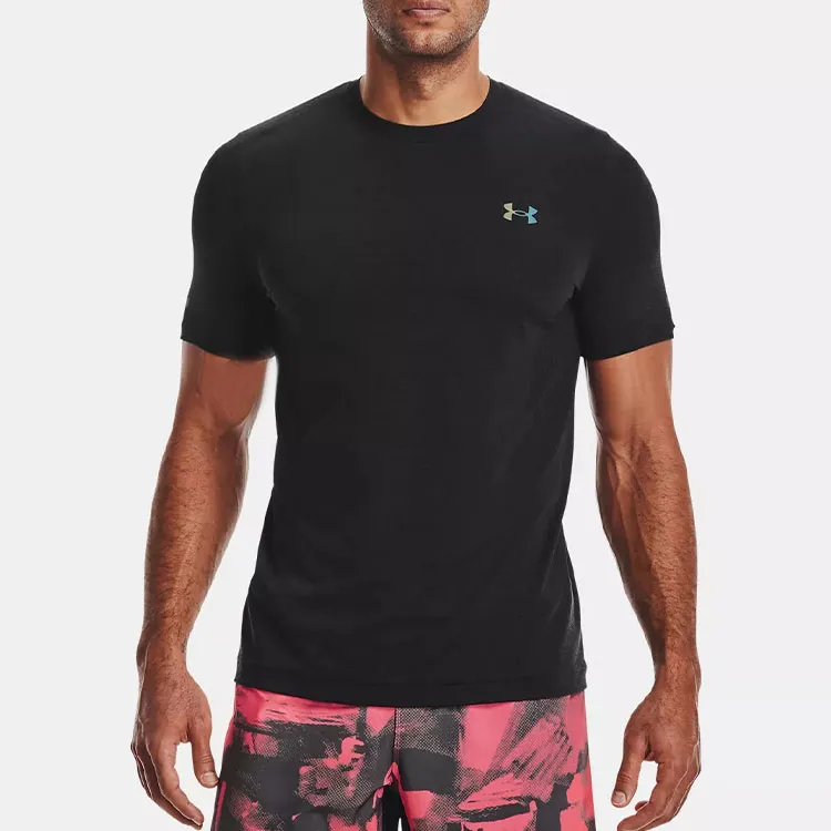 Under Armour RUSH T Shirt Men's Black-4