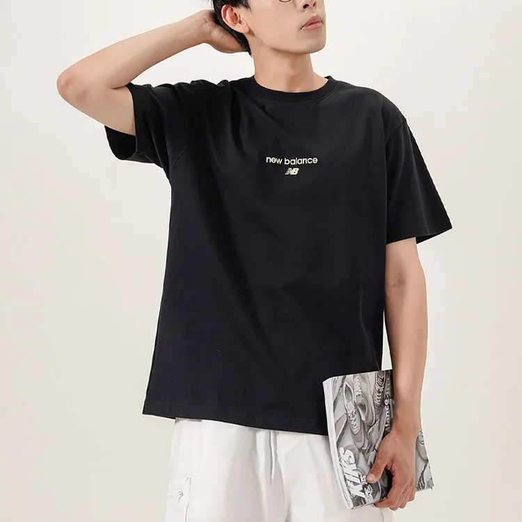 New Balance SS22 T Shirt Men's Black-3