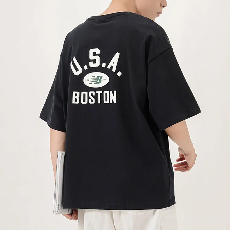 New Balance SS22 T Shirt Men's Black-4