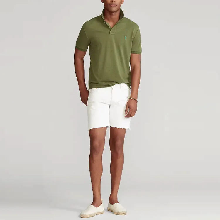 Polo Ralph Lauren SS22 Polo Shirt Men's Olive Green-1
