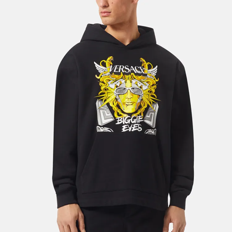 VERSACE FW22 Sweatshirt Men's Black-2