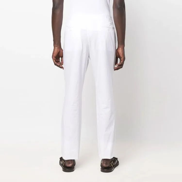 MALO SS22 Casual Pants Men's White-2