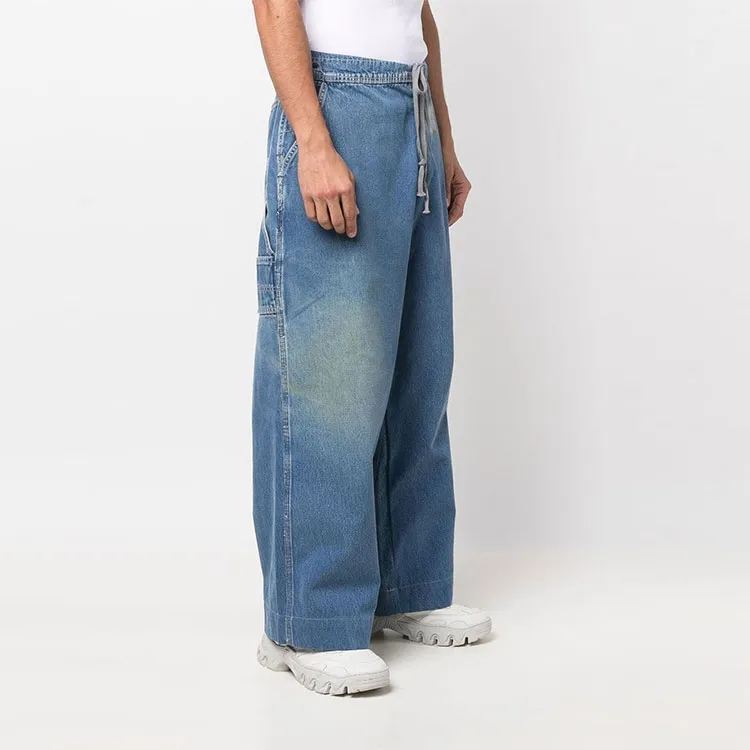 GREG LAUREN Jeans Unisex Blue-4