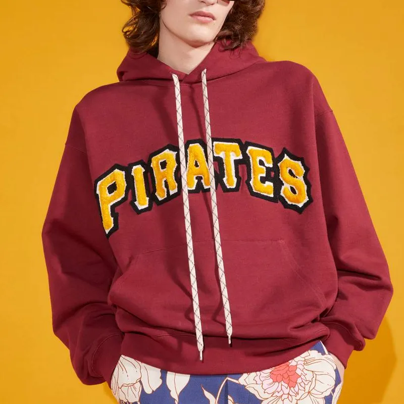 GUCCI X Mlb 2022 Cotton Jersey Sweatshirt With Pirates Patch-1