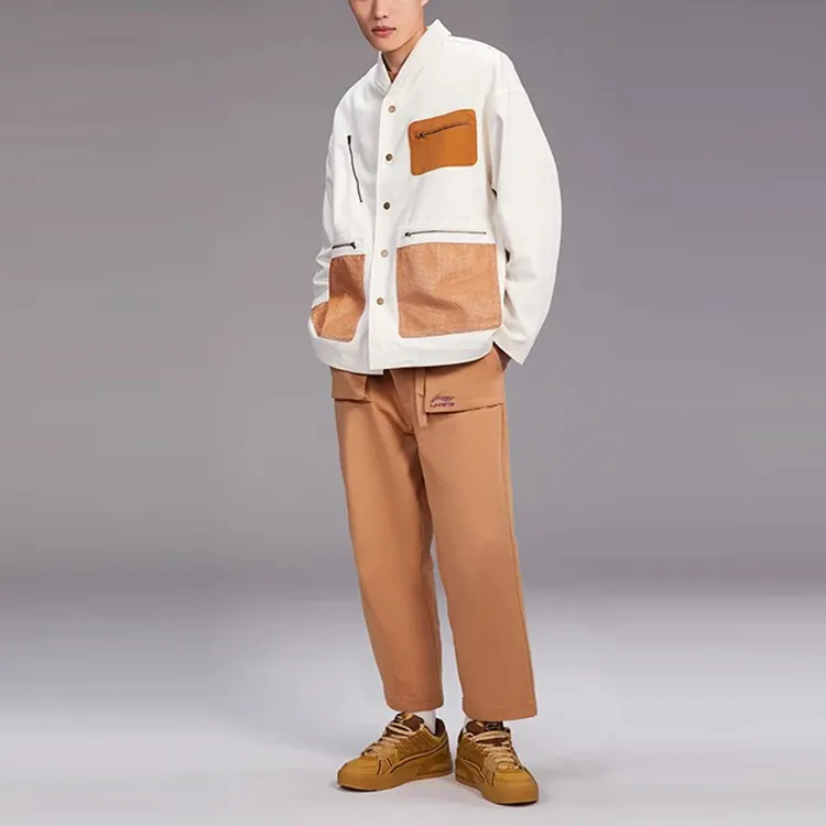 LiNing Jackets Men White-2