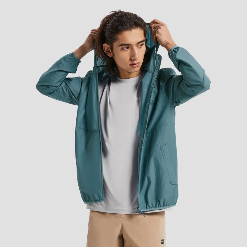Jack Wolfskin Breathable And Windproof Sun Protection Clothing Men's-4
