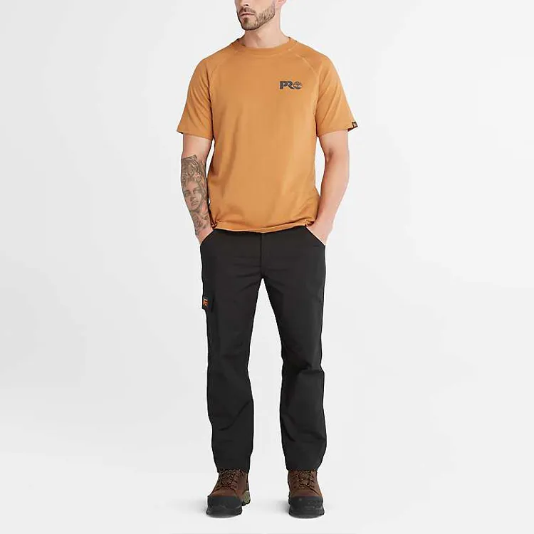 Timberland T-Shirts Men Orange-1