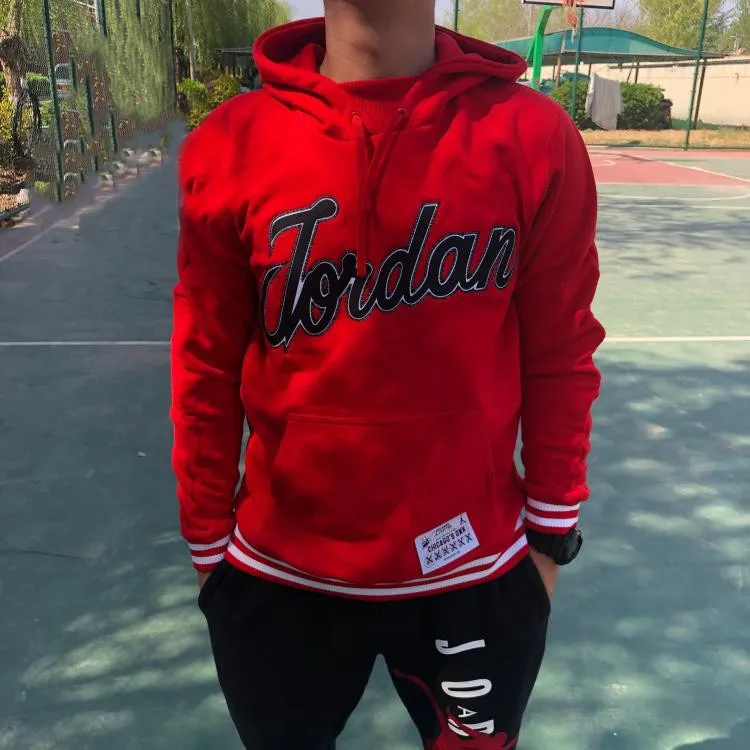Jordan Sweatshirts Men Red-1