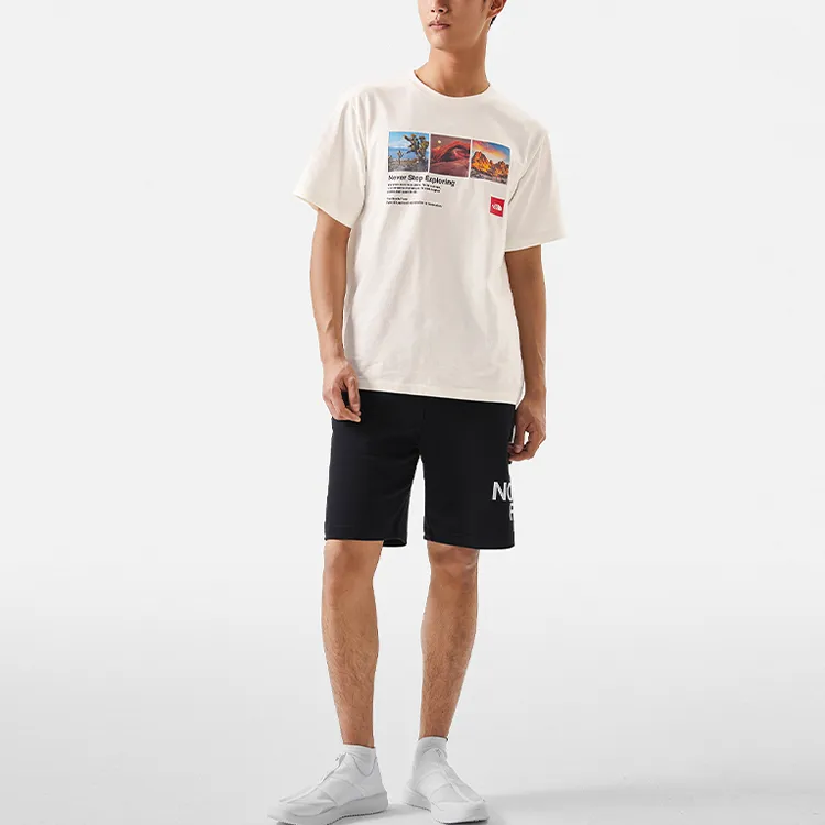 THE NORTH FACE Summer Outdoor Exploration SS23 T Shirt Men's White-2