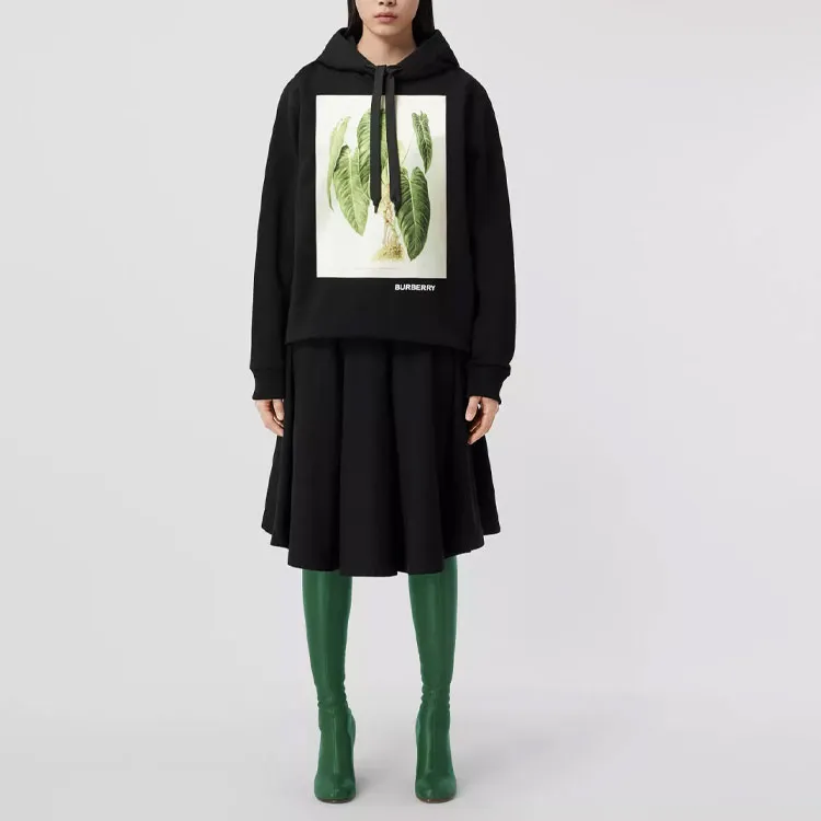 Burberry SS22 Sweatshirt Women's Black-1