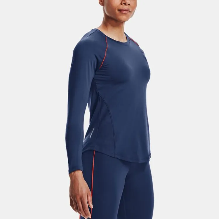 Under Armour Raglan Sleeve T Shirt Women's Blue-2