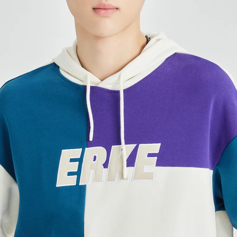 Erke Sweatshirts Men Glacier White/Truffle Purple-6