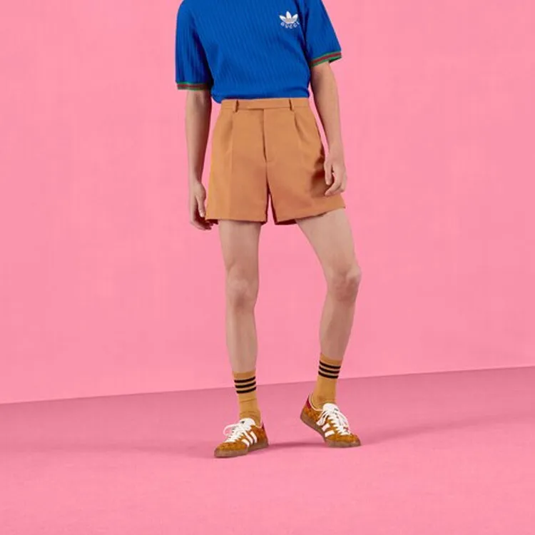 GUCCI X Adidas Fluid Drill Shorts-3