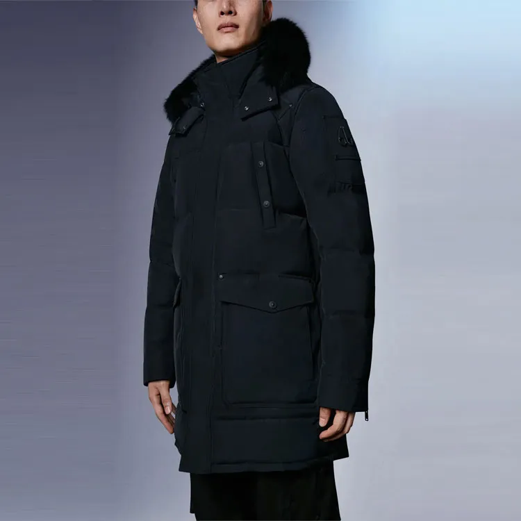 Moose Knuckles Down Jackets Men Black-4