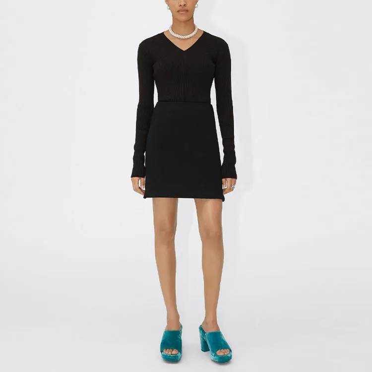 Bottega Veneta A Line Mini Skirt-1