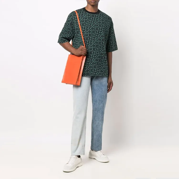 KENZO T Shirts Men Green-3