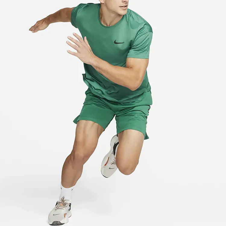 Nike T Shirts Men Noble Green-2