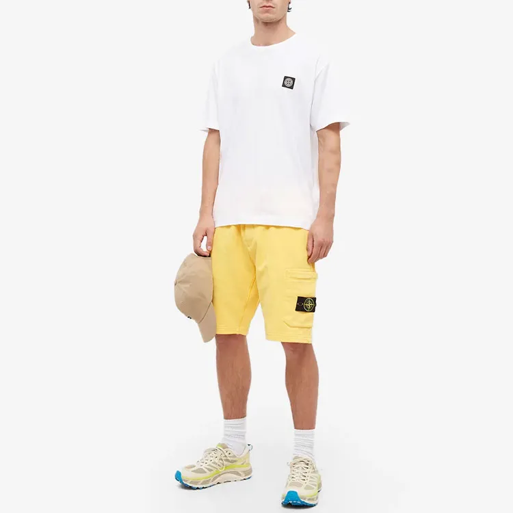 STONE ISLAND Shorts Men's Yellow-1