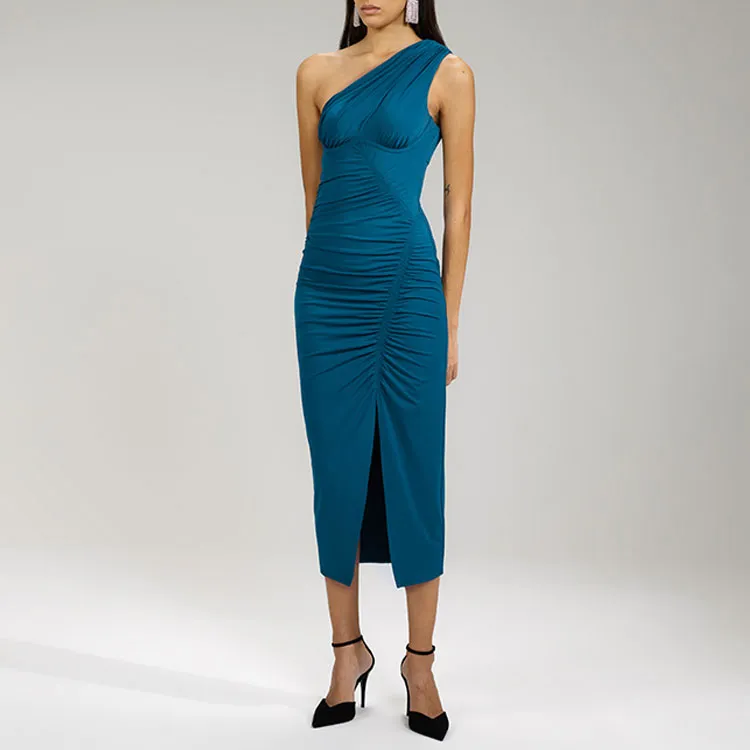 Self portrait Sleeveless Dresses Women's Graphite Blue-2