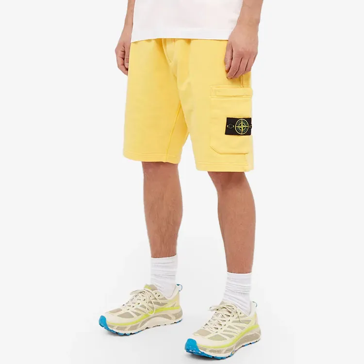 STONE ISLAND Shorts Men's Yellow-3